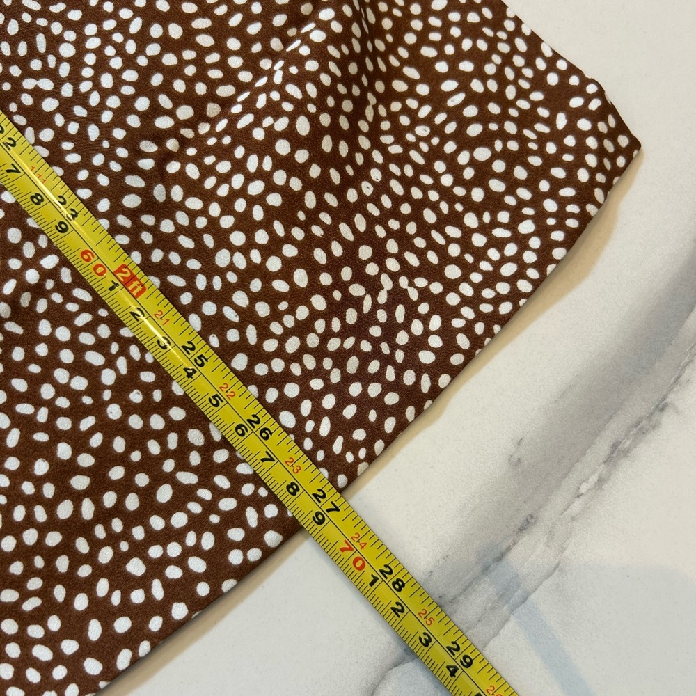 J.Crew Brown Polka Dot Skirt - Picture 8 of 10